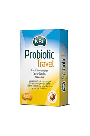 Probiotic Travel 12 Çiğneme Tableti