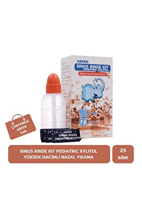 Sinus Rinse Kit Pediatrik Xylitol | Yüksek Hacimli Nazal Yıkama Kiti