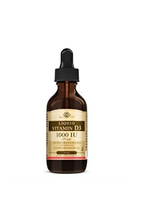 Liquid Vitamin D3 1000ıu 59 ml Damla