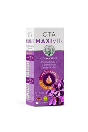 Ota Maxivir Takviye Edici Gıda 20 Ml 8699512011714