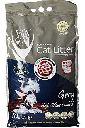 Vancat® G225-10l Active Carbon Bentonite Kedi Kumu