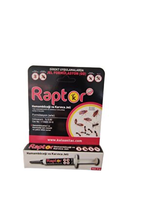 Kulsan Raptor Hamamböceği , Karınca Ve Kalorifer Böceği Jeli 5 g