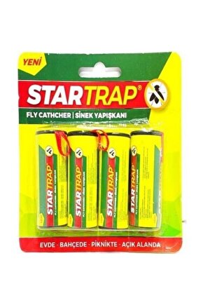Yeni formül Startrap Sinek Yapışkanı 4lü