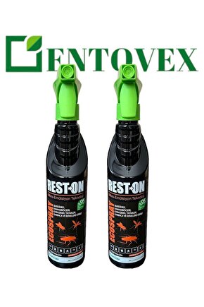 Rest-on 400 Ml Portakal Kokulu Sivrisinek,karasinek,tatarcık,kene,karınca,hamamböceği Ilacı 2 Adet
