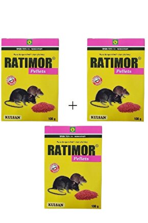 Ratimor Fare Kovucu Pellet ( 3 Paket )