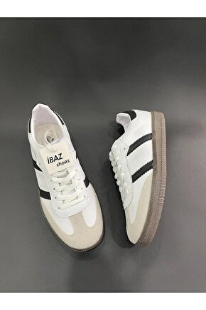 Somba Beyaz Siyah Günlük Sneaker
