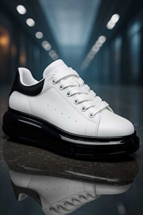 kalın taban, suni deri, ortopedik taban, erkek sneaker mevsimlik sneaker