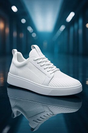 yazlık triko sneaker, terletme, koku yapmaz, kaymaz, ortopedik taban erkek sneaker