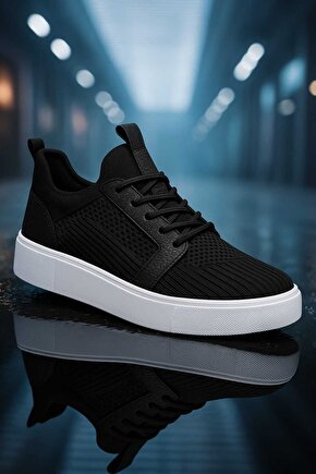 yazlık triko sneaker, terletme, koku yapmaz, kaymaz, ortopedik taban erkek sneaker