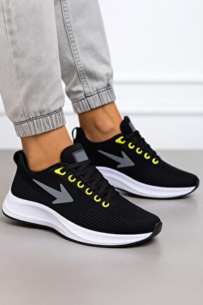 taban kalın düz siyah bez sneaker ayakkabı kadın spor erkek spor bez ayakkabı