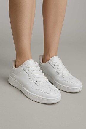 düz taban sneaker ayakkabı kadın spor erkek spor beyaz sneaker