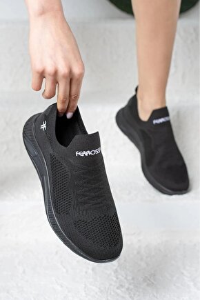 Günlük Spor Ayakkabı Ortopedik Hafif Bağcıksız Triko Unisex Ayakkabı Sevgili Eş Kombinine Uygun