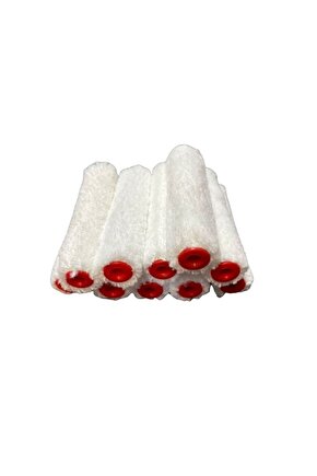 10 cm Boya Rulo Yedeği Kadife 10Lu Paket