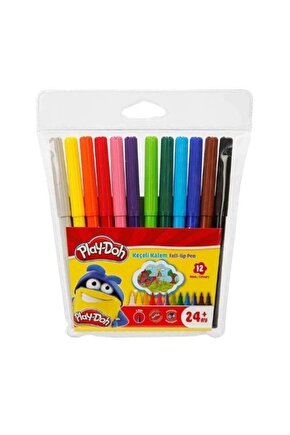 PLAY-DOH KEÇELİ KALEM 2 MM. 12 RENK (PVC)