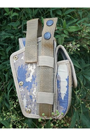 Ekol Es 66 Hava Kuvvetleri Kamuflaj Renk Çift Emniyetli Şarjörlü Sallama Airsoft silah Kılıfı