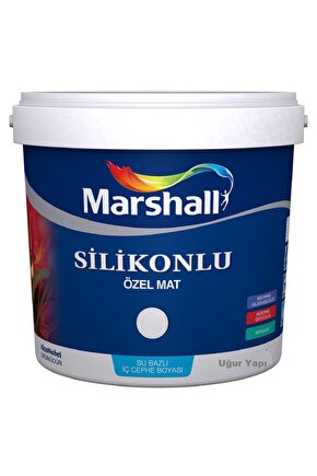 Silikonlu Özel Mat Iç Cephe Duvar Boyası - Beyaz