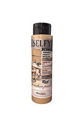 Selfy Decor Vernikli Mobilya Boyası 500 cc Bambu 5854