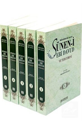Sünen-i Ebî Davud Ve Tercemesi 5 Cilt Takım