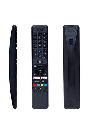RC 43161 Netflix Play Mikrofon Tuşlu Ses Komutlu Lcd-Led Tv Kumanda