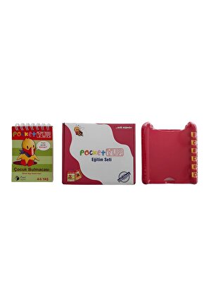 Akıllı Düğmeler - Pocketyup - 4-6 Yaş Çocuk Bulmacası Kitabı Kontrol Kutusu