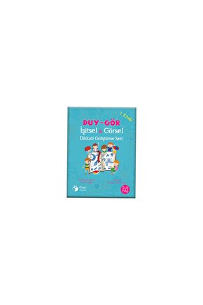 Duy-Gör İşitsel Zeka ve Görsel Algı Geliştirme Seti (Stickerlı Etklinlikler) Avantajlı Paket