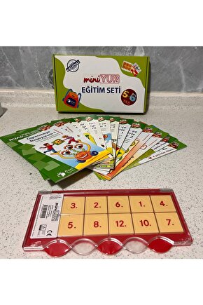 Miniyup - 5-6 Yaş Okula Hazırlık Eğitim Seti (8 KİTAP 4 KİTAP HEDİYE 1 ORİJİNAL KONTROL KUTUSU)