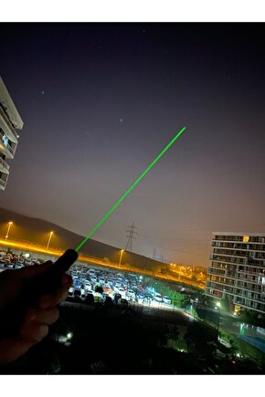 (15KM MENZİL) Yeşil Lazer Pointer Yeşil Lazer