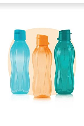 TUPPERWARE 3LÜ ECO ŞİŞE PRATİK KAPAK