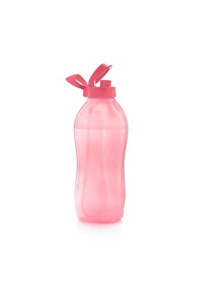 Eko Şişe 2 Litre Pembe Pamuk Şeker  Matara Suluk Eco Pratik Kapak