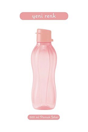 Eco Şişe 500 ml Pamuk Şeker Suluk Matara Çevre Dostu Su Şişesi