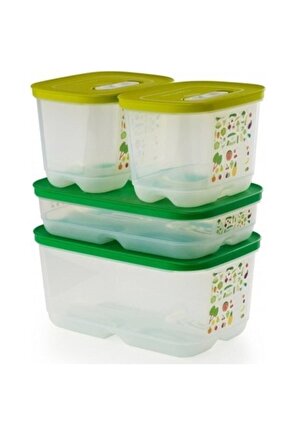 Sera Set 4lü ( Maxi Saklama Kabı )