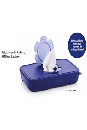 Islak Mendil Kutusu Lacivert 650 Ml Esc