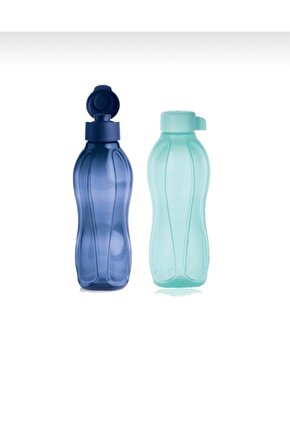 C Eko Şişe Suluk 2li Set 500 Ml X Mavi Ve Lacivert