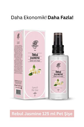 Evin Havasını Değiştiren Spreyli Pet Şişe Kolonya 125 ml - Jasmine