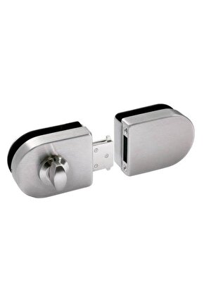 Kd-07020-129 Cam Kapı Kilidi Çift Kanat Mandallı