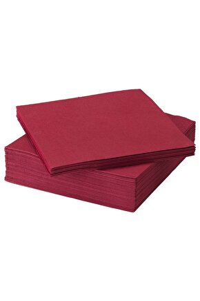 Fantastısk Peçete Koyu Kırmızı 40x40 Cm 50 Adet 10402501