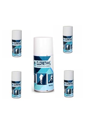 Soğutucu Sprey 150ml 5 Adet Anestezik Ve Lazer Epilasyon Için