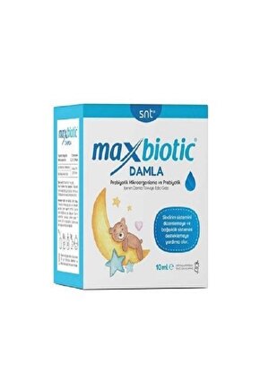Maxbiotic Probiyotik Mikroorganizma Ve Prebiyotik Içeren Damla 10ml