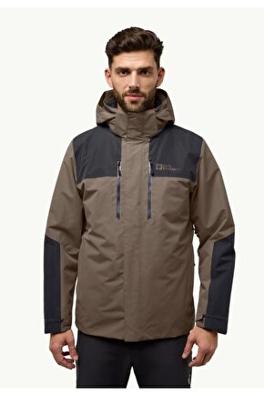 A61872_5719 JASPER INS JKT M Erkek Outdoor Ceketi Kahverengi