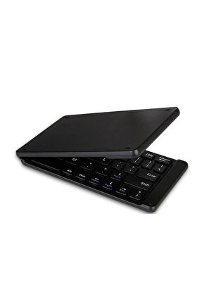 Casper VIA S40 10.4 Tablet Uyumlu Bluetooth Mini Katlanır Kablosuz Şarjlı Klavye + Dokunmatik Kalem