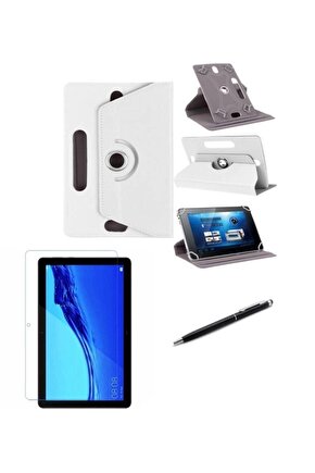 Hometech Alfa-8sm Quadcore 8Standlı Tablet Kılıfı+ Kırılmaz Ekran Koruyucu+Dokunmatik Kalem