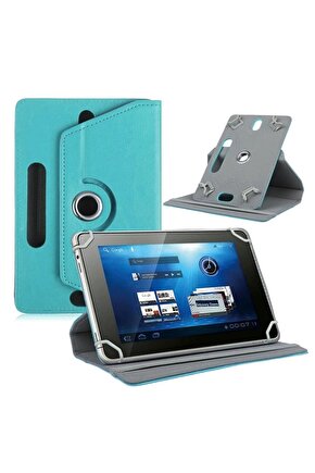 Hometech Alfa 10BT 10.4 Uyumlu Üniversal Dönerli Standlı Tablet Kılıfı +Dokunmatik Kalem