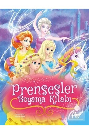 Prensesler Boyama Kitabı