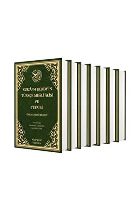 Ö. Nasuhi Bilmen Kuran-ı Kerimin Türkçe Meali Alisi Ve Tefsiri (7 KİTAP TAKIM)