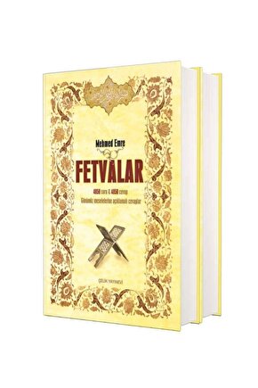 Fetvalar (Sorulu Cevaplı) 2 Cilt Takım  Çelik Yayınevi  Mehmed Emre