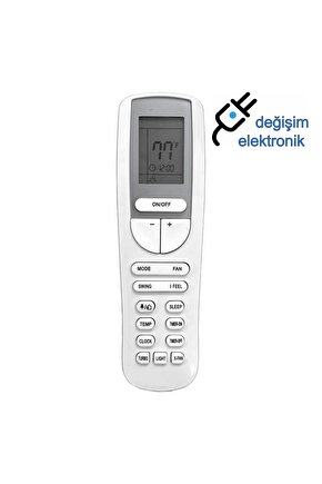 Gree Yaa1fb Uyumlu Klima Kumandası 0