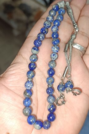Lapis Taşı 6 mm Natural Doğaltaş Tesbih