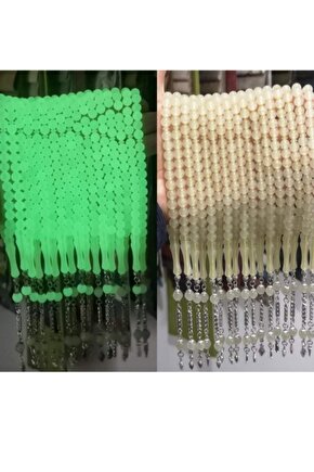 Erkek Ayyıldız Püskül Kokulu Küre Kesim Fosforlu Toz Kehribar Tesbih