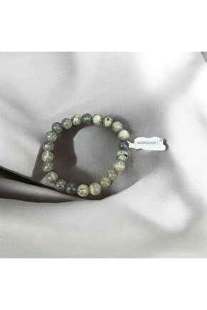 Labradorit 8mm Doğaltaş Bileklik