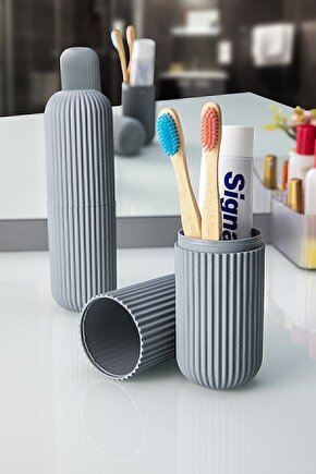 Diş Fırçalık Seyehat Smart Saklama Kabı Çok Amaçlı Organizer 1 Adet